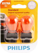 Load image into Gallery viewer, 3057NAB2 Philips Standard Miniature 3057NA - Standard - Twin Blister Pack Philips Bulbs