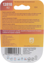 Load image into Gallery viewer, 12818B2 Philips Standard Miniature 12818 - Standard - Twin Blister Pack Philips Bulbs
