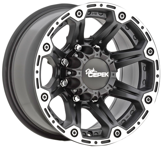 1068170 - Mickey Thompson DC Torque 16X8 8X170 0mm Black And Machined Face - Mickey Thompson Wheels Canada