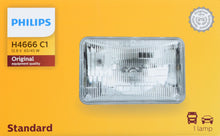 Load image into Gallery viewer, H4666C1 Philips Standard Sealed Beam H4666 - Standard - Single Commercial Pack Philips Bulbs