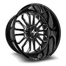 Load image into Gallery viewer, SF328168399BM - Sentali Forged SF3BM 28X16 8X170 ET -99MM Gloss Black Milled - Sentali Forged Wheels Canada