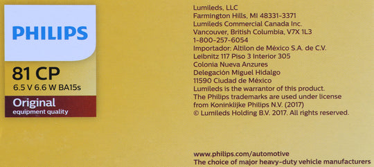 81CP Philips Standard Miniature 81 - Standard - Multiple Commercial 10-Pack Philips Bulbs