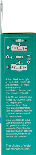 DE3423WLED Philips Ultinon LED DE3423WLED - Ultinon LED - White Philips Bulbs