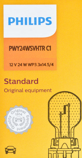 PWY24WSVHTRC1 Philips HiPerVision PWY24WSVHTR - Standard - Single Commercial Pack Philips Bulbs