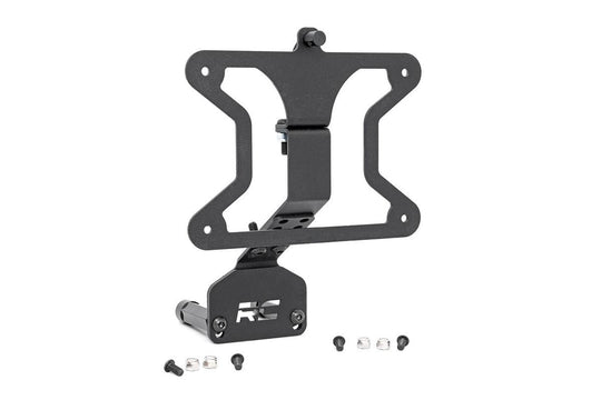 10534 License Plate Relocation Bracket - Jeep Wrangler 4xe (21-23)/Wrangler JL (18-23) Rough Country Canada