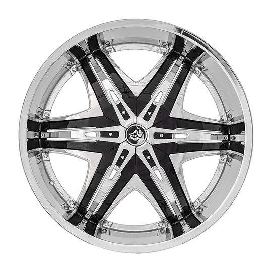 DE-22951201373 - Diablo Elite 22X9.5 5X120 13mm Chrome - Diablo Wheels Canada