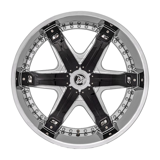 FUR-2611391578XL - Diablo Fury 26X10 6X139.7 15mm Chrome - Diablo Wheels Canada