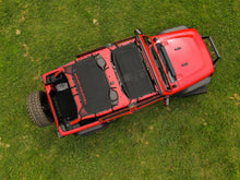 Charger l'image dans la galerie, 85120 Mesh Bikini Top Plus - Black - Jeep Wrangler 4xe (21-23)/Wrangler JL (18-23) Rough Country Canada