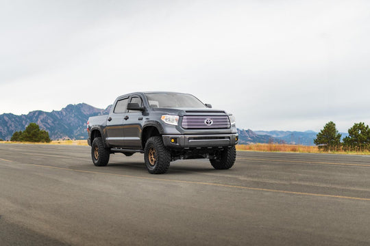 A-T11411-218 Defender Pocket Fender Flares - 218 Midnight Black Metallic - Toyota Tundra (14-21) Rough Country Canada