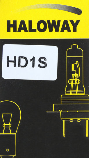 HD1S Haloway Xenon HID lamp D1S - Haloway Standard Xenon - Single Commercial Pack Philips Bulbs