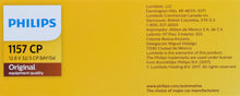 Charger l'image dans la galerie, 1157CP Philips Standard Miniature 1157 - Standard - Multiple Commercial 10-Pack Philips Bulbs