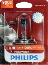 Load image into Gallery viewer, 9003XVB1 Philips X-tremeVision Headlight 9003 - X-tremeVision - Single Blister Pack Philips Bulbs
