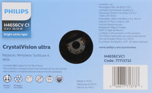 Load image into Gallery viewer, H4656CVC1 Philips CrystalVision ultra Sealed Beam H4656 - CrystalVision Ultra - Single Commercial Pack Philips Bulbs