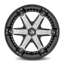 Load image into Gallery viewer, FUR-281BLNK3078LB - Diablo Fury 28X10 Blank 0mm Gloss Black - Diablo Wheels Canada