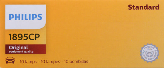 1895CP Philips Standard Miniature 1895 - Standard - Multiple Commercial 10-Pack Philips Bulbs