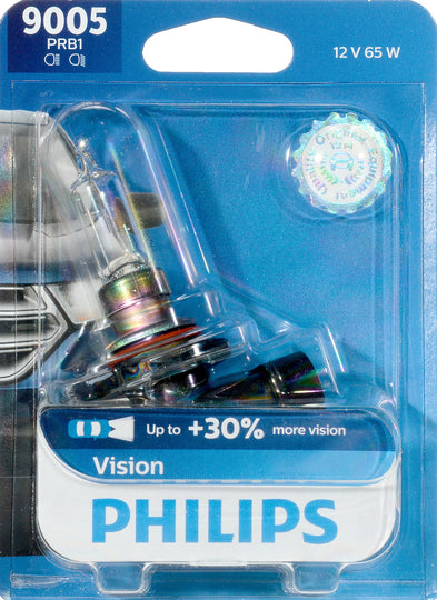 9005PRB1 Philips Vision Headlight 9005 - Vision - Single Blister Pack Philips Bulbs