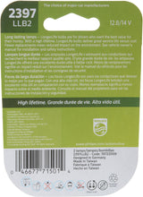 Load image into Gallery viewer, 2397LLB2 Philips LongerLife Miniature 2397LL - LongerLife - Twin Blister Pack Philips Bulbs
