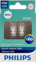 Load image into Gallery viewer, 158WLED Philips Ultinon LED 158WLED - Ultinon LED - White Philips Bulbs