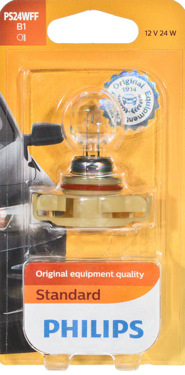 PS24WFFB1 Philips HiPerVision Bulb PS24WFF - Standard - Single Blister Pack Philips Bulbs