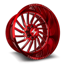 Charger l'image dans la galerie, SF130168399RM-L - Sentali Forged SF1RM 30X16 8X170 ET -99MM Red Milled - Sentali Forged Wheels Canada