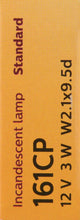 Load image into Gallery viewer, 161CP Philips Standard Minature 161 - Standard - Multiple Commercial 10-Pack Philips Bulbs