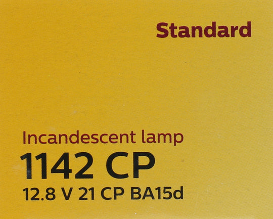 1142CP Philips Standard Miniature 1142 - Standard - Multiple Commercial 10-Pack Philips Bulbs