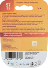 Load image into Gallery viewer, 57B2 Philips Standard Miniature 57 - Standard - Twin Blister Pack Philips Bulbs