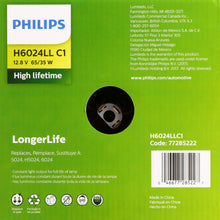 Load image into Gallery viewer, H6024LLC1 Philips LongerLife Sealed Beam H6024LL - LongerLife - Single Commercial Pack Philips Bulbs