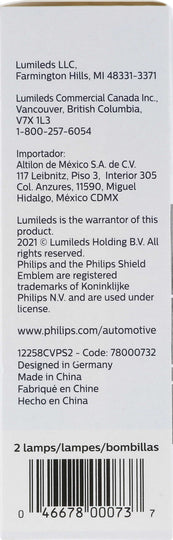 H1CVPS2 Philips CrystalVision platinum Headlight H1 - CrystalVision Platinum - Twin Special Pack Philips Bulbs