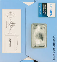 Load image into Gallery viewer, H6054CVC1 Philips CrystalVision ultra Sealed Beam H6054 - CrystalVision Ultra - Single Commercial Pack Philips Bulbs