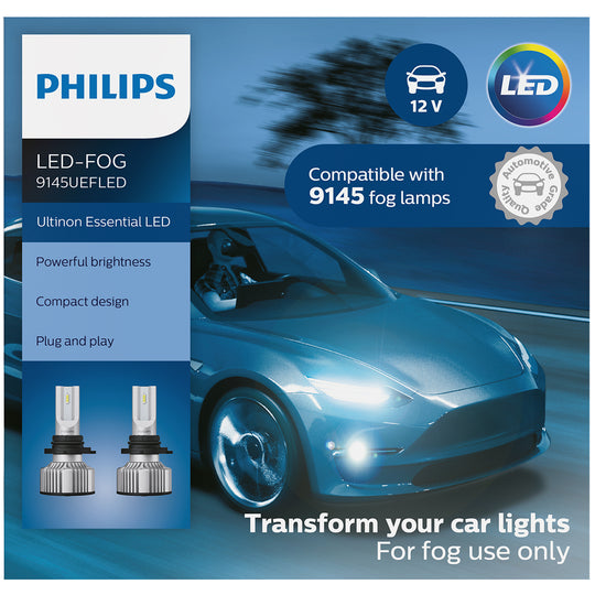 9145UEFLED Philips Untinon Essential - Ultinon Essential LED Fog Philips Bulbs