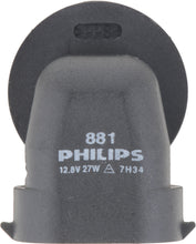 Load image into Gallery viewer, 881B1 Philips Standard Fog Light 881 - Standard - Single Blister Pack Philips Bulbs