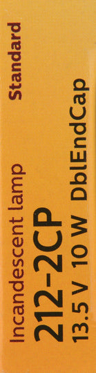 212-2CP Philips Standard Miniature 212-2 - Standard - Multiple Commercial 10-Pack Philips Bulbs
