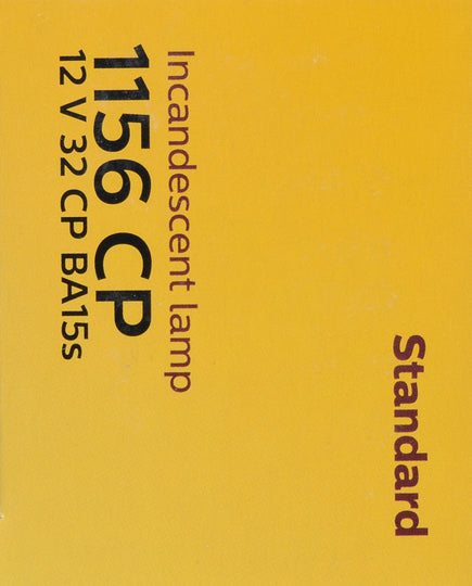 1156CP Philips Standard Miniature 1156 - Standard - Multiple Commercial 10-Pack Philips Bulbs