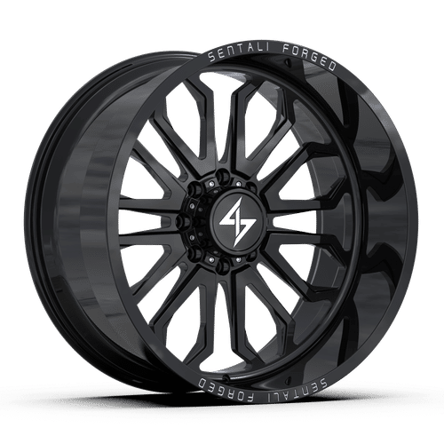 SF324148176GB - Sentali Forged SF-3 24X14 8X165.1 ET -76MM Gloss Black - Sentali Forged Wheels Canada