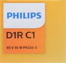 Load image into Gallery viewer, D1RC1 Philips Xenon HID lamp D1R - Standard - Single Commercial Pack Philips Bulbs
