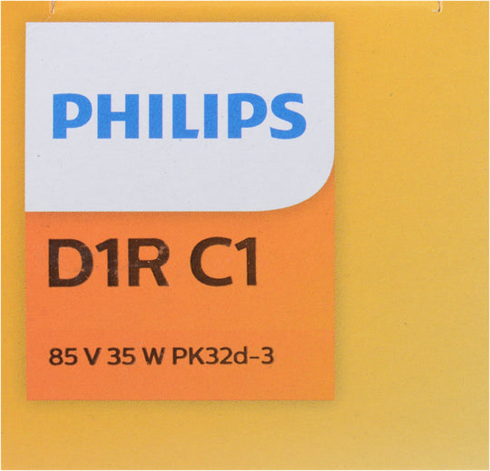 D1RC1 Philips Xenon HID lamp D1R - Standard - Single Commercial Pack Philips Bulbs