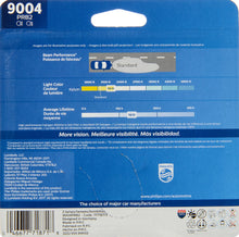 Load image into Gallery viewer, 9004PRB2 Philips Vision Headlight 9004 - Vision - Twin Blister Pack Philips Bulbs