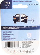 Load image into Gallery viewer, 893CVB1 Philips CrystalVision Fog Light 893 - CrystalVision Ultra - Single Blister Pack Philips Bulbs