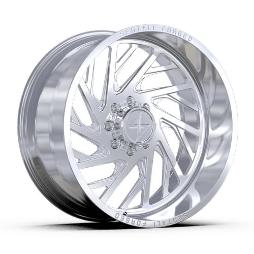 SF730168199P-L - Sentali Forged SF7P 30X16 8X165.1 ET -99MM Polished - Sentali Forged Wheels Canada