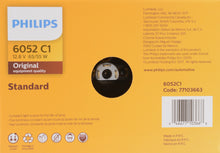 Load image into Gallery viewer, 6052C1 Philips Standard Sealed Beam 6052 - Incandescent Sealed Beam - Single Commercial Pack Philips Bulbs