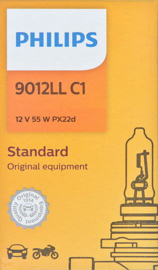 9012LLC1 Philips Longerlife Bulb 9012 - Standard - Single Commercial Pack Philips Bulbs