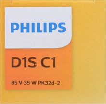 Load image into Gallery viewer, D1SC1 Philips Xenon HID lamp D1S - Standard - Single Commercial Pack Philips Bulbs