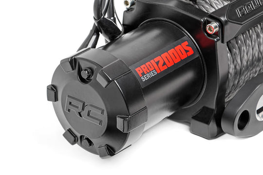 PRO12000 12000-Lb Pro Series Winch - Steel Cable Rough Country Canada