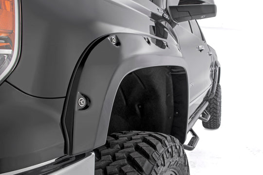 F-C11413 Pocket Fender Flares - 5.8 Ft Bed - Chevy Silverado 1500 (14-15) Rough Country Canada