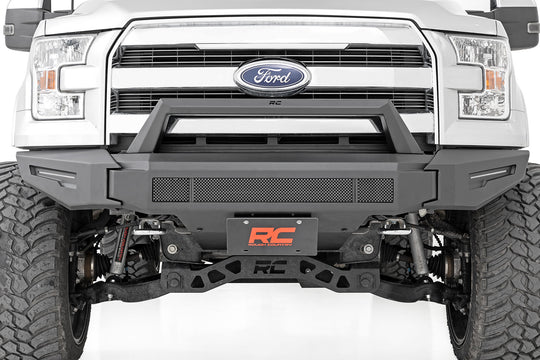 10950A Modular Bumper w/skidplate - Front - Ford F-150 2WD/4WD (2015-2017) Rough Country Canada