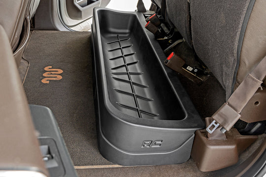 RC09281A Under Seat Storage - Crew Cab - Ford F-150 (15-23)/Super Duty (17-22) Rough Country Canada