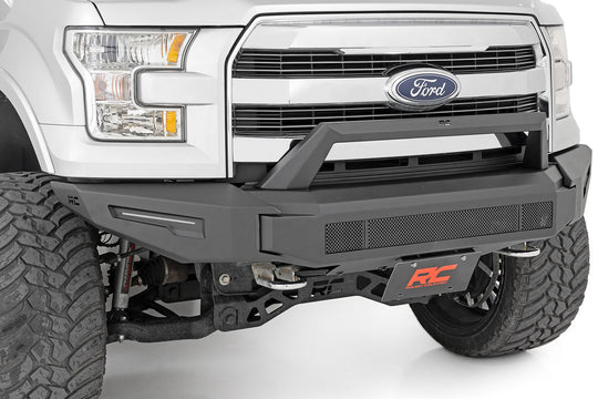 10950A Modular Bumper w/skidplate - Front - Ford F-150 2WD/4WD (2015-2017) Rough Country Canada