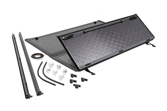 47320650 Hard Low Profile Bed Cover -6'4" - No Rambox - Ram 1500 (19-23)/1500 TRX (21-23) Rough Country Canada