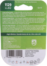 Load image into Gallery viewer, 1129LLB2 Philips LongerLife Miniature 1129LL - LongerLife - Twin Blister Pack Philips Bulbs